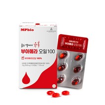 부아메라 오일 500mg*30캡슐 1개월분 인도네시아산 100%, 30캡슐