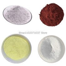 고순도 나노 이산화규소 분말 이산화지르코늄 ZrO2 산화철 Fe2O3 삼산화비스무트 Bi2O3, 50Gram+Zirconium dioxide