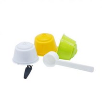 커피 머신 네스카페 용 재사용 가능한 캡슐 커피 컵 필터 돌체 구스토 용 리필 가능 커피 컵 홀더 포드 스트레이너 3 개, 3pcs blue--Set A_CHINA