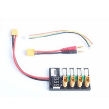 RC 배터리 충전기 충전 4ch 3 s 4 lipo 병렬 보드 xt60 바나나 플러그 isdt d2 q6 SC608 SC620 imax b6 rc 모델 부품