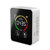 공기질 모니터 이산화탄소 검출기 3-in-1 CO2 온도 측정기 TVOC 감지 LCD 분석기, 03 Type2 400-5000ppm
