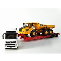 HONGWELL 카라라마 볼보 트랙터 저상 세미 트레일러 FH12 건설 차량 덤프 A40D