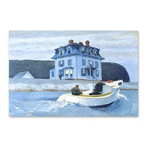 에드워드 호퍼 명화 대형 캔버스 그림 액자, 10. 부트레거