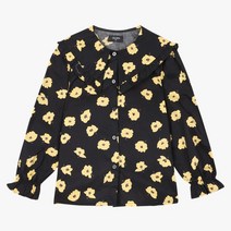 [셀덴 NC불광점] 빅카라 블라우스 꽃무늬 블라우스 어느 옷과도 잘 어울리는 블라우스 빅카라 플로랄 블라우스 EDBW22851