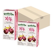 어린이집에서 먹기좋은 과일주스 프레주 자두 190ml 종이팩 24개 2박스