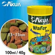 수질 오염 없는 초식 관상어 갑각류 먹이 100ml 안시