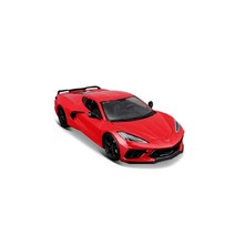 마이스트 1/18 2020 Chevrolet Corvette C8 Maisto 레이스 스포츠카 다이 캐스트 자동차 Diecast Model 미니 카