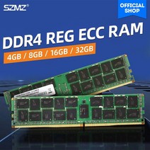 ram 컴퓨터 램 메모리 DDR4 REG ECC 서버 메모리 2400MHz 2133MHz 32GB 8GB 16GB 4GB RAM X99 Xeon E5 마더, [06] 32GB(2400MHz)