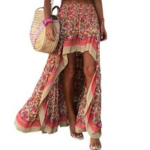 에스닉 스커트 히피 랩 페이즐리 치마 31