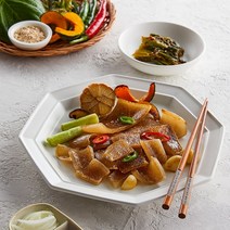 [맛있는테이블] 별난 벌집 양념 돼지 껍데기 순한맛 콩가루포함 320g, 1개
