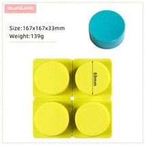 비누 커터기 대패 커팅기 SILIKOLOVEDIY 실리콘 금형 수제 만들기 양식 3D 타원형 둥근 사각형 재미있는 선물, 139 Random 색상