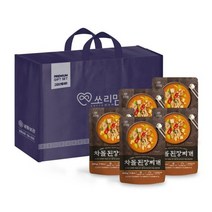 쏘리맘 차돌된장찌개 5팩 선물 세트 각 600g, 선물5종세트/1.차돌된장찌개