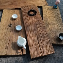 풍화나무 오래된 느릅 문 패널 우드슬랩 식탁 고재 상판 원목 테이블, 차림새, 다른 구조, 번호334