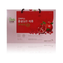 굿베이스 홍삼담은 석류 후레쉬 50ml x 20p + 선물용쇼핑백, 30개, 1000ml