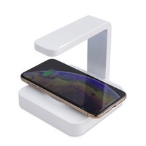 [RXTN] 알엑스티엔 UV 자외선 소독기 휴대폰 무선 고속충전기(U-1), 화이트