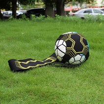 축구교실 축구 트래핑 축구용품 축구 트레이너 킥 던져 솔로 연습 훈련 보조 제어 기술 조정 장비 공 가방, 한개옵션0