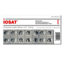 iosat 요오드화칼륨 정제 130 mg 각 14정 x 5팩 유통기한 2032년 3월 상품 기타건강보조식품 영양제 칼륨 potassium iodide 정제 아이오딘 분말 칼륨정
