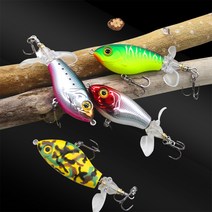 프로펠러 미노우 루어 80mm 65mm 플로팅 미노우, #6