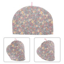 티코지 찻주전자 따뜻한 커버 빈티지 아늑한 커피 워머 재사용 가능한 소형 단열 크리스마스 주전자, Assorted 색상 1, 1개