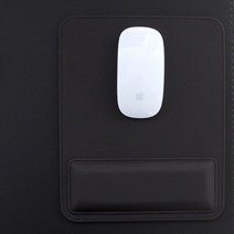 라 가죽 손목받침 마우스패드 데스크 고급 mousepad 매트, 나모 쿠팡 본상품선택