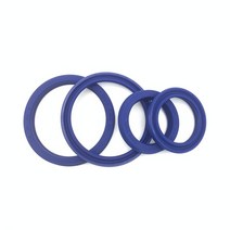 유압 프레스 실린더 폴리우레탄 실린더 오일 씰링 링 id32mm 34mm 35mm 링, 35x55x10mm x5개, 푸른