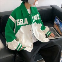 트랜디 남성 루즈핏 트러커 캐쥬얼 봄가을 데님자켓 간지 핫아이템