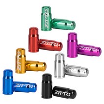 자전거 컬러 알루미늄 밸브 캡, 실버, 1개