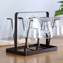 철재 컵걸이 주방 싱크대 컵거치대 컵정리대 컵 꽂이 건조대 걸이 홀더, 단품, 단품