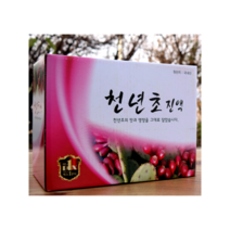 국내산 천년초 진액 즙 엑기스 100ml 60팩 병문안선물 부모님선물