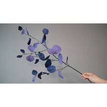 유칼립투스조화 화병 세트 인테리어 유칼립투스 조화 꽃 선물, 02블루