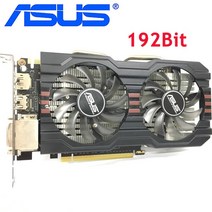 nvidia geforce gtx660용 asus 비디오 카드 gtx 660 2gb 192bit gddr5 그래픽 카드 gtx 750 ti보다 강력한 vga 카드 사용, 중국