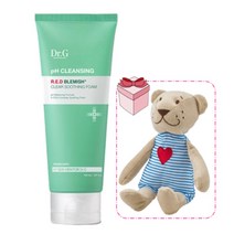 닥터지 약산성 레드 블레미쉬 클리어 수딩 폼 150ml(최신제조)+곰돌이인형, 1개, 150ml