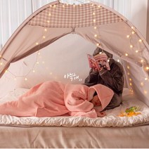 엔젤가드 방콕 집순이 후드담요 입는담요