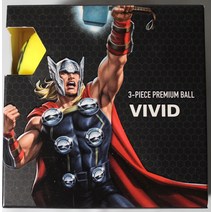 볼빅 마블 THOR AVENGERS 4 골프공 PACK 매트 FINISH