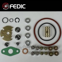 터보 차저 수리 키트 GTB1649V 757886 현대 산테 페 소나타 투싼 2.0 CRDi 103Kw 140HP ED EF D4EA 2005 용 터보 키트, 한개옵션0