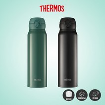 써모스 [써모스] (세정제 증정) 휴대용 원터치 텀블러 JNL-754K, 딥카키(DGR)