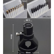 목공 기계 공구 공방 목공 가죽공예 초음파 액세서리 세트 상자 로터리 파일 드릴 비트, 21pcs-a