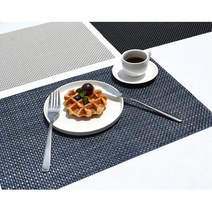 우아한 식탁매트 집들이 손님용 테이블매트 데스크, I