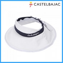 까스텔바작 여성 여름 여자골프모자 와이어챙 모자 BGAMGC713WH, FRE