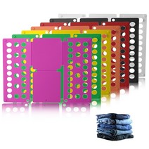 빨래개는기계 빠른 가정용 천 접는 보드 어린이성인 옷 폴더 옷장 정리함 의류 폴더 보드 정리함 세탁 보관함, 아이 레드