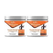 라이프익스텐션 Wellness Code Muscle Strength HMB Powder 94.2g(2개 묶음), 94.2g, 2개