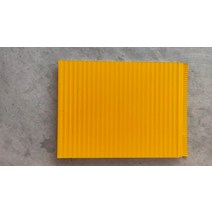 메탈사이팅 금속 외벽 조각 보드 내부 및 외부 벽 장식 통합 보드 라이트 빌라 화장실 고밀도 폴리 우레탄 복합 단열 보드, 연노랑