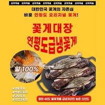 산지직송 살아있는 연평도 꽃게를 급냉한 국내산 냉동꽃게, 급냉냉동꽃게, 숫게, 1kg
