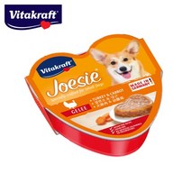 비타크래프트 조에시 하트캔 칠면조 & 당근 85g, 개