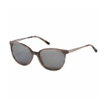 선글라스 Rodenstock 여성용 건메탈 캣 아이 프레임 스모키 그레이 렌즈 R3297 D 160929