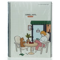 핑크풋 공부비법 코넬노트 1000 4종 x 3p, 랜덤발송, 3세트