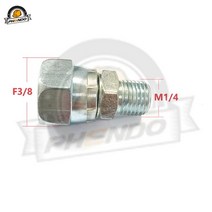 빠루 야스리 PHENDO 에어리스 스프레이 건 고압 파이프 Tee 유니온 전환 헤드 액세서리, [05] M14-F38, [01] 1PCS, 05 M14-F38_01 1PCS