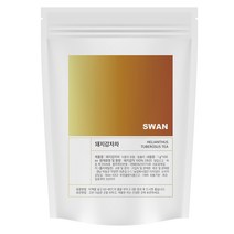 SWAN 대용량 돼지감자차 100p + 티코스터, 1세트