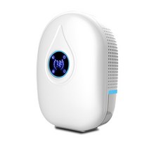 화장실제습기 제습기10리터 옷장제습기 미니원격 제어 수분 흡수 led 디스플레이와 가족, 파란색, 영국 플러그