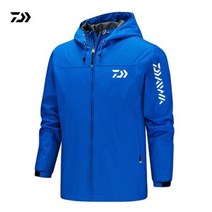 낚시복세트DAIWA-낚시 셔츠 방수 및 방풍 스포츠 퀵 드라이 피싱 자켓 남성용 자외선 차단 통기성 후드, XXXXXL, 11 11  Photo Color
